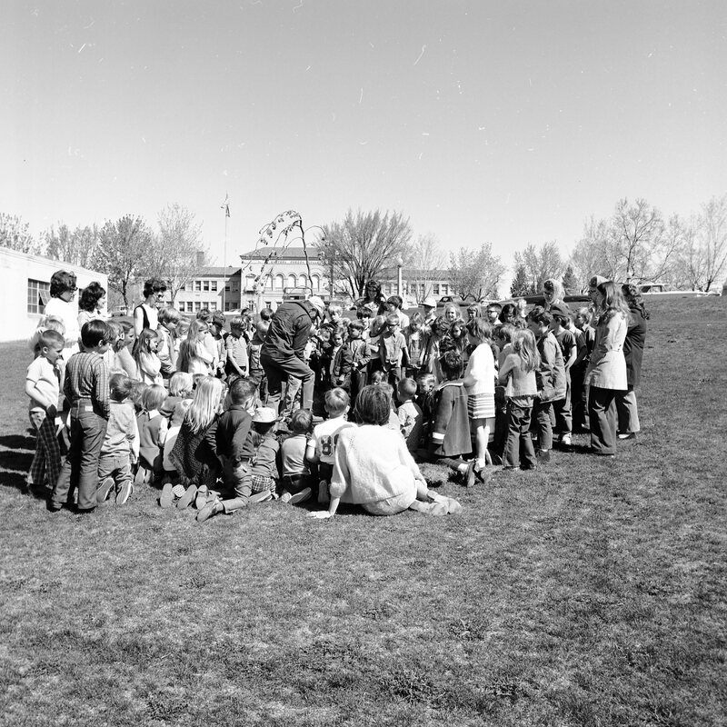 1972 Ackerman Elementary School, Tree Planting 13