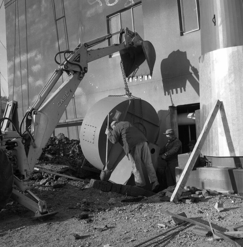 1971 Walter M. Pierce Library Remodel, Boiler 11