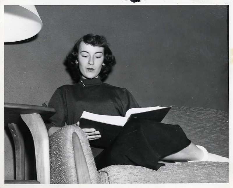 50's Student, Margaret Greene 1-2