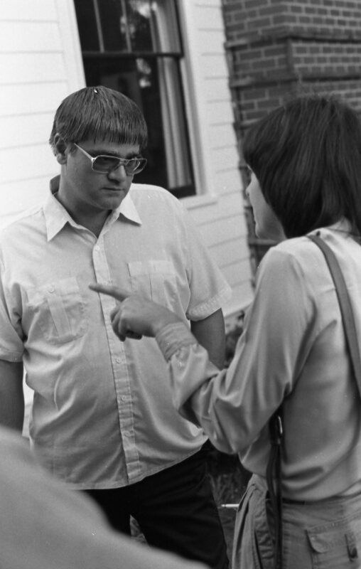 1984 School Begins, Faculty & Staff Reception at President Gilbert's House 18