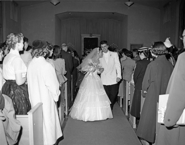 California Wedding, 1954 2