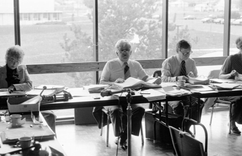 1983 Meeting, Officials 02