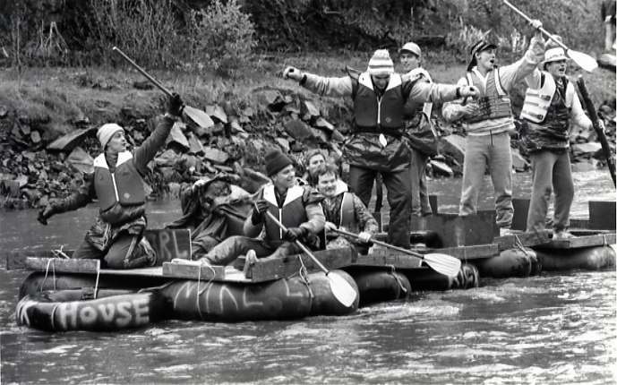1986 Springfest, Raft Race 01
