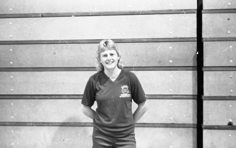 1984 Women's Basketball Players, Fall Portraits 05