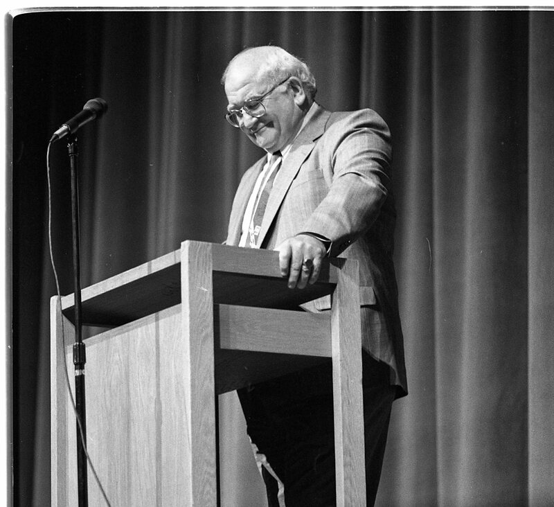 1991 Northwest Drama Conference, Ed Asner 06