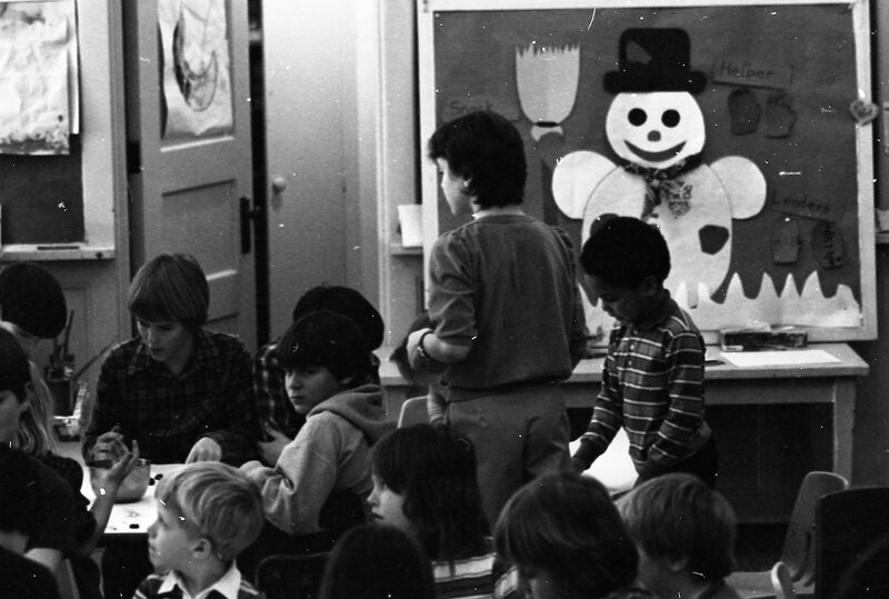 1983 Ackerman Elementary Classroom, February 02