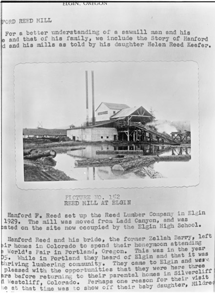 Elgin, Hanford Reed Mill