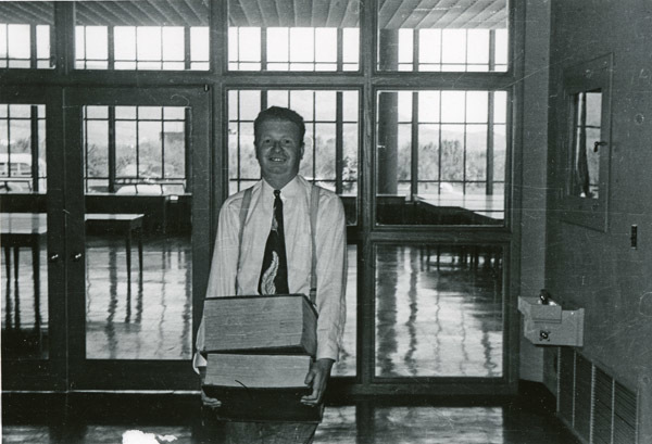 1951 Pierce Library, Moving In 2