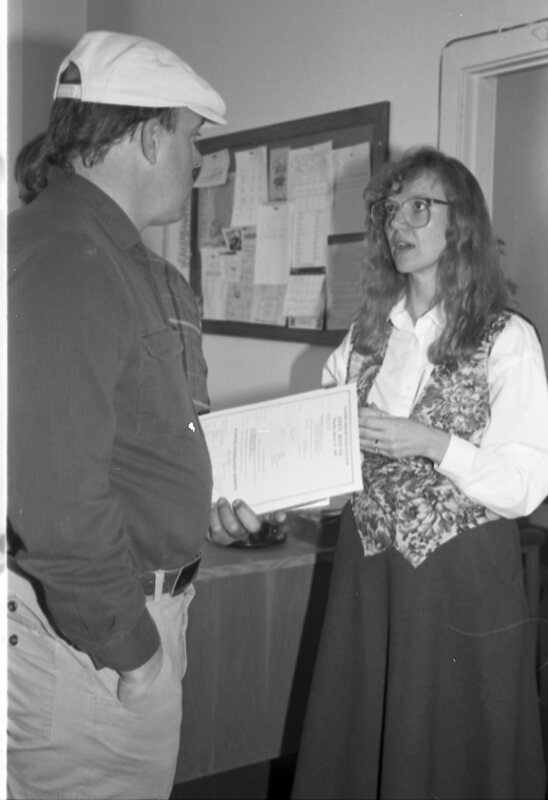 1990 Employees, Unidentified Employee Goodbye Party 03