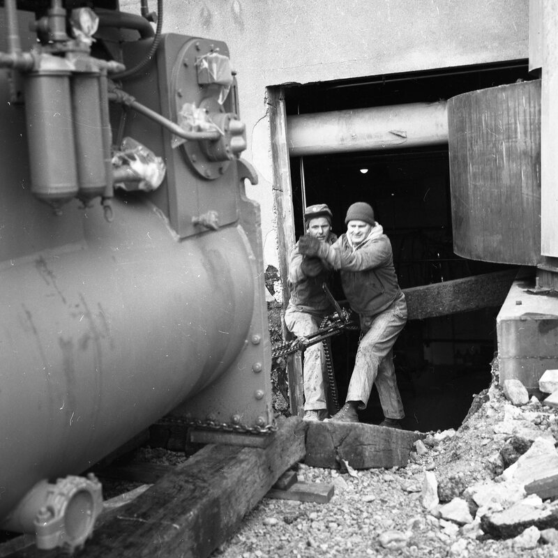 1971 Walter M. Pierce Library Remodel, Boiler 10