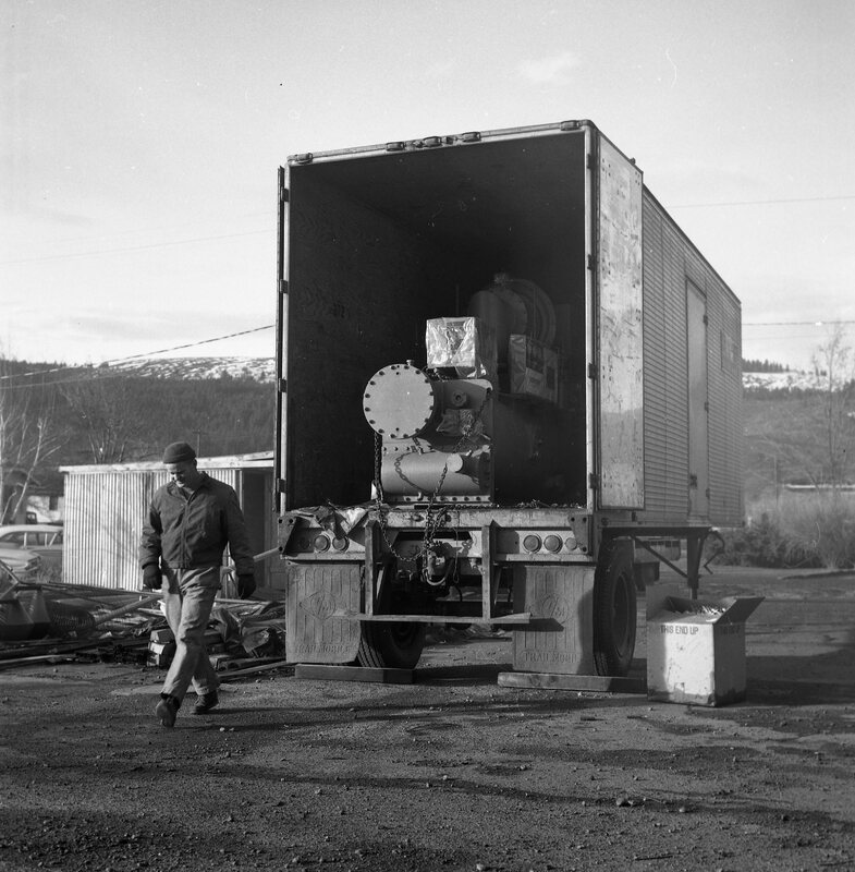 1971 Walter M. Pierce Library Remodel, Boiler 03