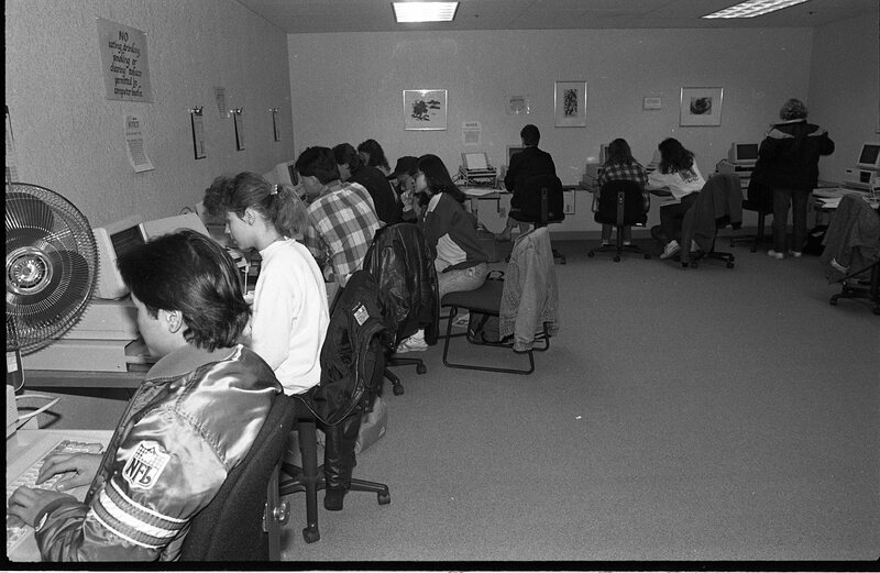 1991 Students, Learning Center 12