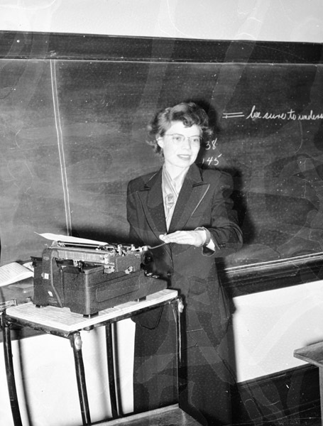 1949-50 Employee, Sarah Stein 1-2