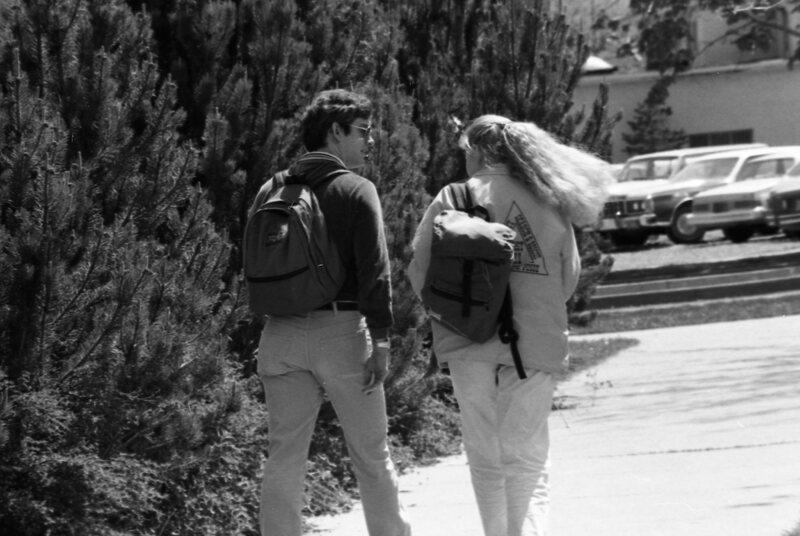 1986 Students, Walking 02