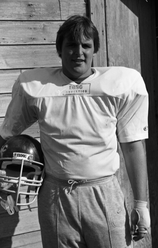 1984 Football Player, October Portraits 36