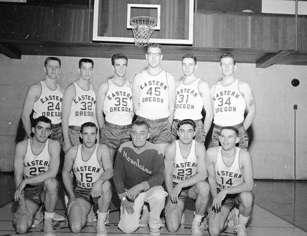 1956-57 Basketball Team 1-2