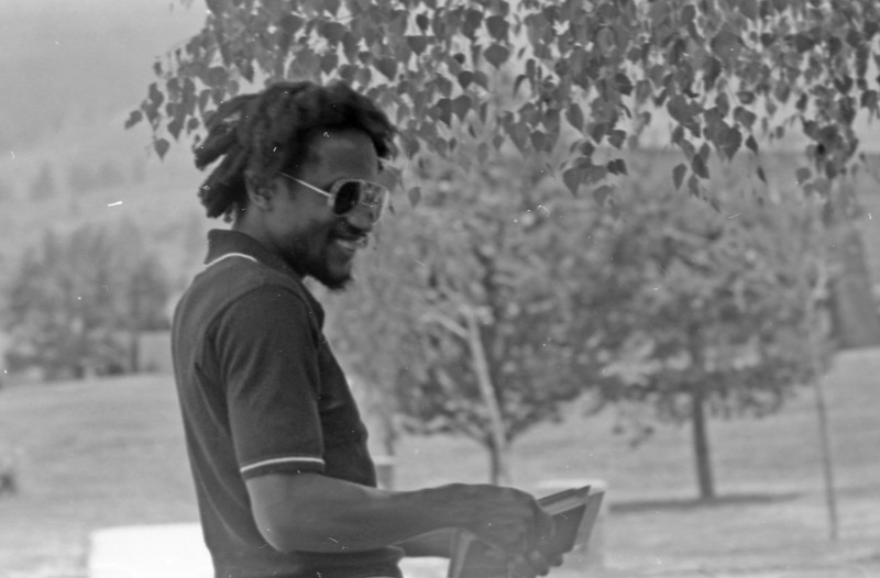 1984 Students, Outdoors, Enjoying Sunshine 09