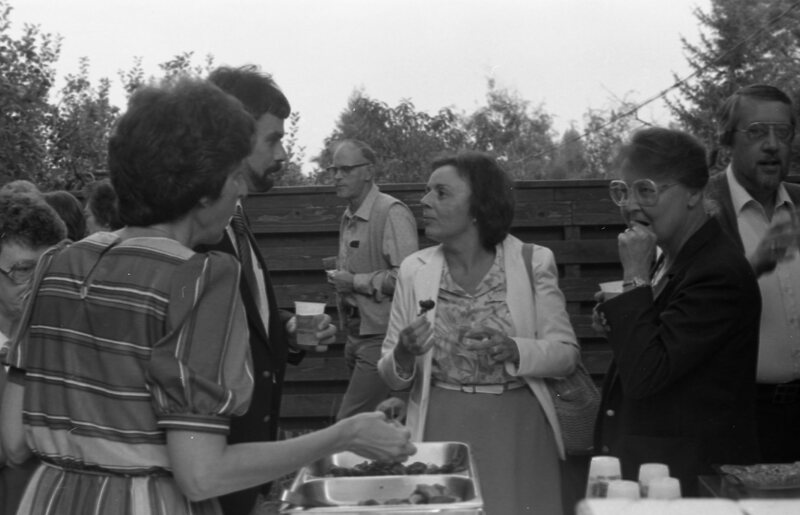 1983 Faculty &amp; Staff Reception for President Dave Gilbert 20