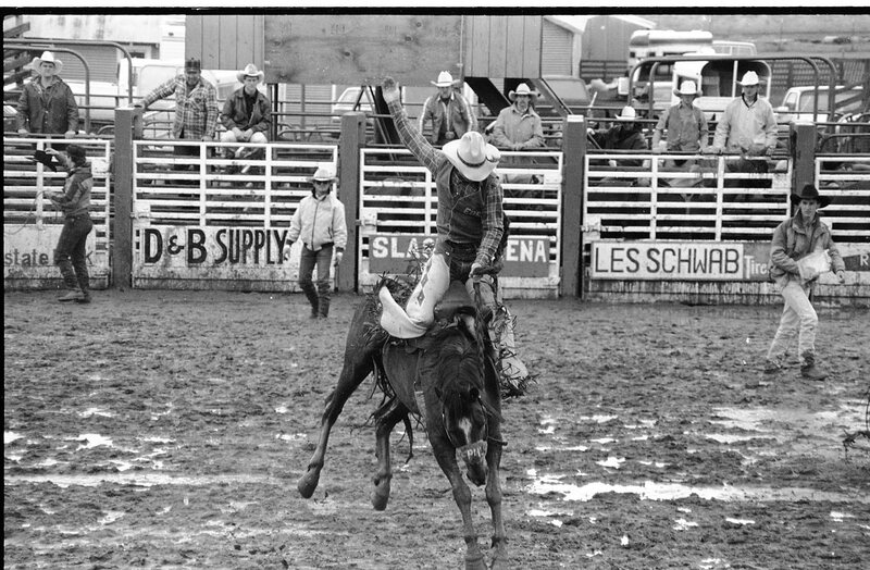 1991 Eastern Rodeo, Bronco Riding 04
