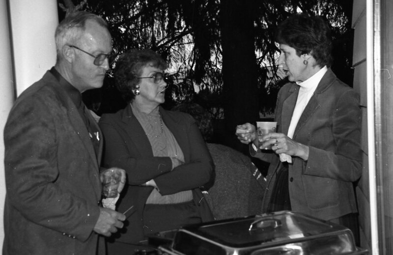 1986 Employees, Reception at the President's House 05