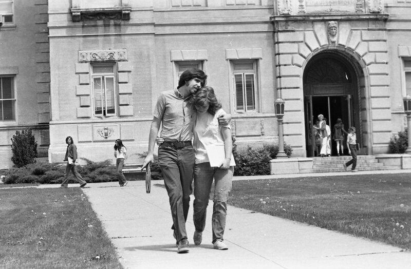 1974 Students, Walking 03