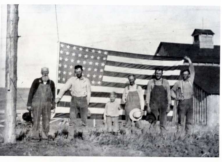 1917 Wallowa County, Flag