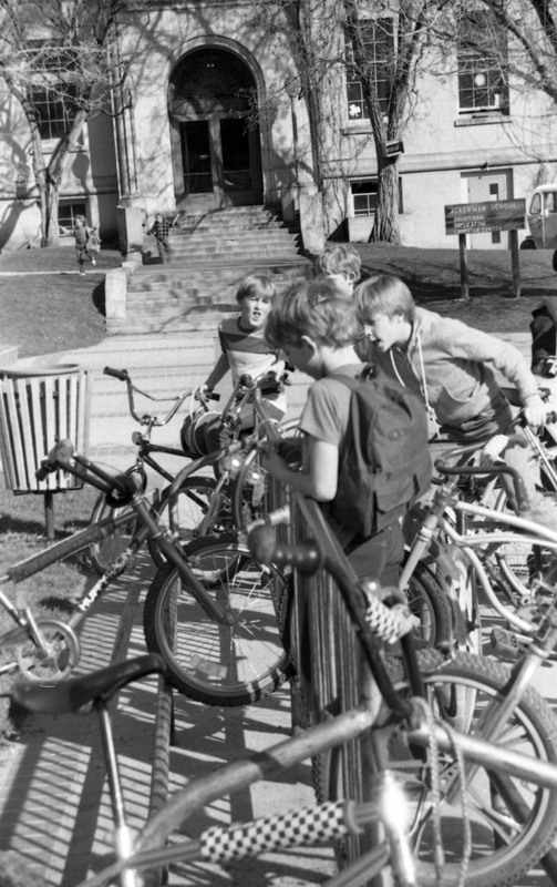 1986 Ackerman Elementary School, Bicycles 02