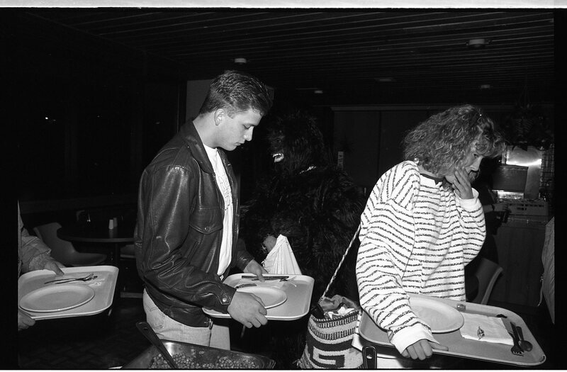 1991 Employees, Halloween Food Service 07
