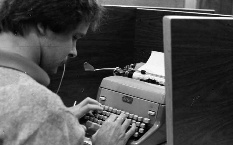 1981 Student, Typing 03