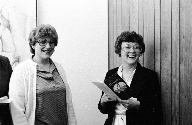 1983 Employees, Going-Away Party 01