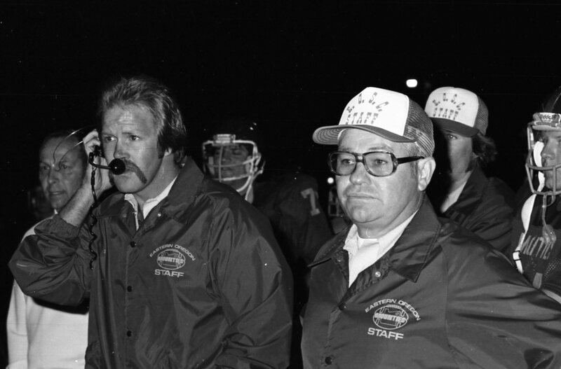 1978 Football, Mountie Alumni Game, Coaching 04