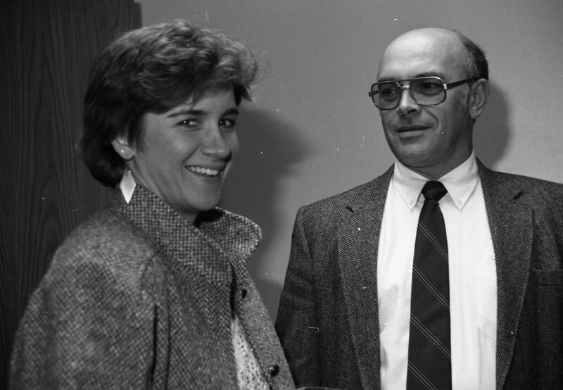 1986 Chancellor William "Bud" Davis, Employee Reception 07
