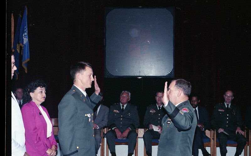 1991 ROTC Ceremony, Oath 12