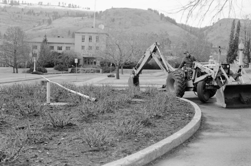 1983 Flag Pole Removal 09