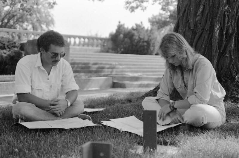 1987 Students, Outdoors 23