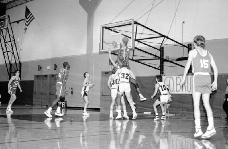 1988 Basketball Action, EOSC at GFU 12