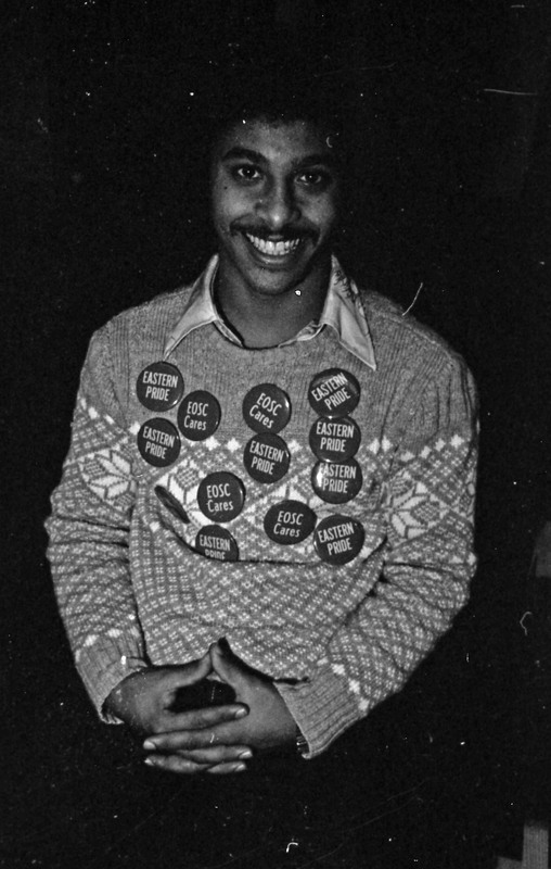 1984 Student with Eastern Pride Button 02