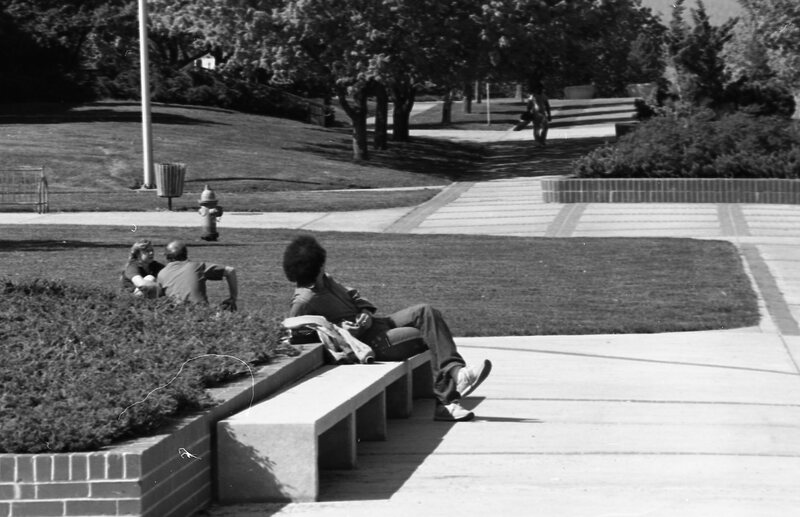 1985 Students, May Outdoor Candid Shots 06