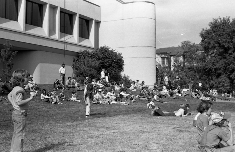 1979 Students, Rocket Launch Audience 03