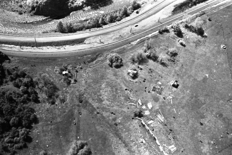 1977 Perry and Lumber Mill Site, Aerial View 11