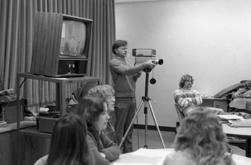 1978 Classroom, Ted Brown's Social Studies Methods Class 01