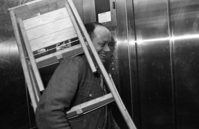 1986 Employee, Elevator