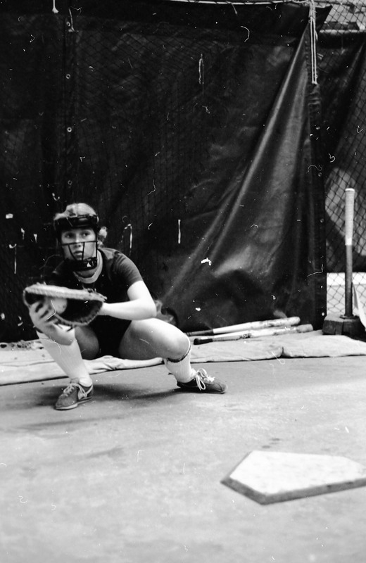 80's Softball Action, Indoors 09