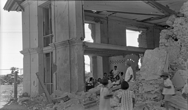 Binmaley, Bombed School