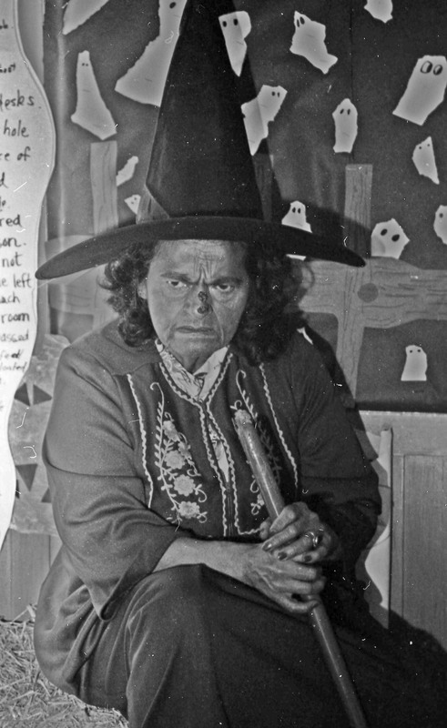 1984 Ackerman Elementary School Employee, Halloween 03
