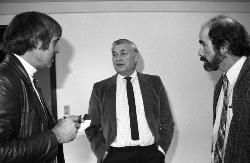 1986 Chancellor William "Bud" Davis, Employee Reception 04