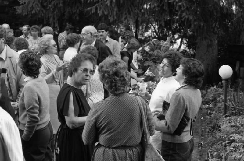1983 Faculty & Staff Reception for President Dave Gilbert 06