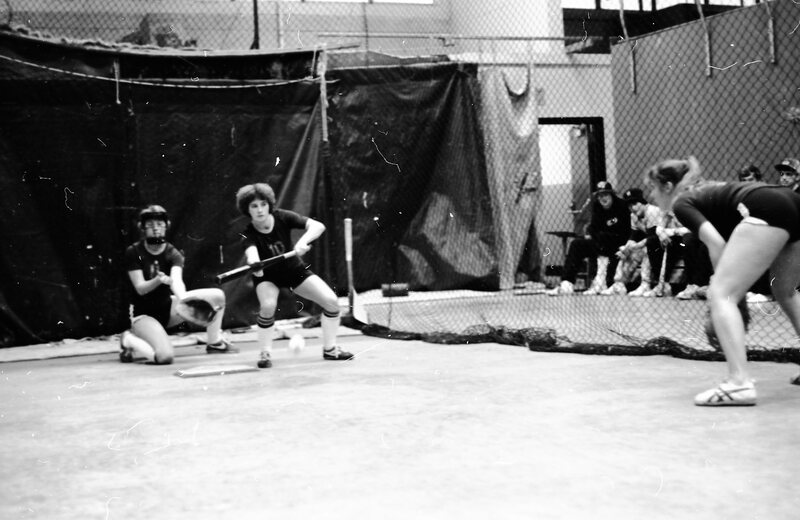 80's Softball Action, Indoors 06