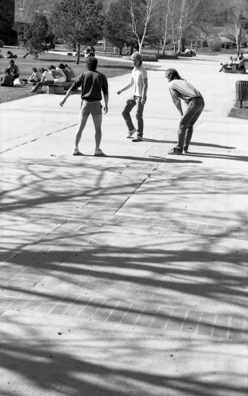 1986 Students, Outdoors in March 14