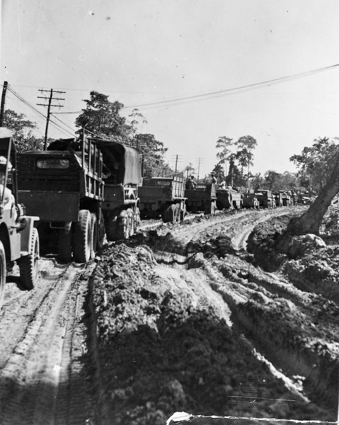 Military Vehicles Convoy 2